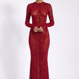 Clarisse | Robe Maxi Élégante à Imprimé Animal