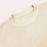 Chloé | Pull tricoté sans manches à coupe ample et ourlet asymétrique
