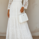 Léontine | Robe Maxi Bohème Fluide à Motif Floral