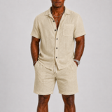 Bastien | Ensemble Homme en Lin et Coton au Style Estival