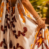 Violette | Robe maxi estivale élégante pour femme
