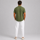Clément | Ensemble d'été en lin pour homme avec chemise et pantalon respirants