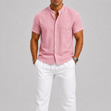 Clément | Ensemble d'été en lin pour homme avec chemise et pantalon respirants