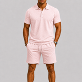 Armand | Ensemble Chemise et Short en Jacquard Léger pour Homme