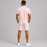 Armand | Ensemble Chemise et Short en Jacquard Léger pour Homme