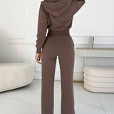 Momi | Dres de Luxe Confortable pour Femme avec Fermeture Éclair et Capuche