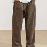 Gabriel | Pantalon homme en velours côtelé à coupe ample