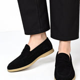 Margaux | Mocassins beiges élégants à finition lisse
