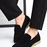 Margaux | Mocassins beiges élégants à finition lisse