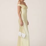 Apolline | Robe Maxi Sans Manches en Satin Fluide