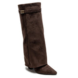 Valeria | Bottes à Talons Élégantes en Cuir PU – Style Chic & Raffiné
