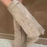 Valeria | Bottes à Talons Élégantes en Cuir PU – Style Chic & Raffiné