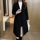 Léonie | Trench-coat femme cintré avec ceinture et double boutonnage