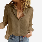 Margaux | Blouse ample élégante à col classique