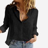 Margaux | Blouse ample élégante à col classique