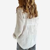 Margaux | Blouse ample élégante à col classique
