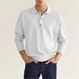 Isidore | Polo Homme à Manches Longues Élégant et Confortable