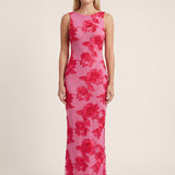 Maëlys | Robe Maxi Élégante à Sequins Floraux