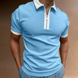 Théodore | Polo Homme Zippé Élégant