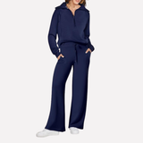 Océane | Ensemble femme 2 pièces avec haut assorti et pantalon large