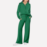 Océane | Ensemble femme 2 pièces avec haut assorti et pantalon large