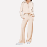 Océane | Ensemble femme 2 pièces avec haut assorti et pantalon large