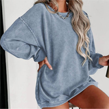 Léa | Pull Oversized à Col Rond pour Femme