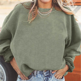 Léa | Pull Oversized à Col Rond pour Femme