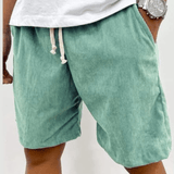 Armand | Short Homme en Velours Côtelé à Taille Ajustable et Coupe Décontractée