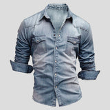 Noam | Chemise en Jean Vintage Intemporelle