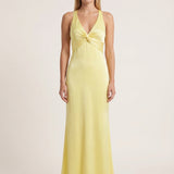 Élodie | Robe Maxi à Dos Croisé et Décolleté en V