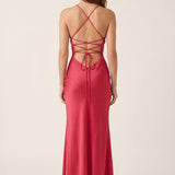 Capucine | Robe Maxi Dos Nu à Col Halter