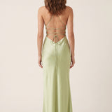 Capucine | Robe Maxi Dos Nu à Col Halter