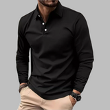 Gabriel | Chemise polo à manches longues élégante pour homme