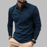 Gabriel | Chemise polo à manches longues élégante pour homme