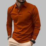 Gabriel | Chemise polo à manches longues élégante pour homme