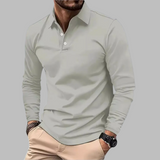 Gabriel | Chemise polo à manches longues élégante pour homme