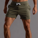 Tobiasz | Short Rayé Homme Léger et Élégant