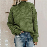 Madeleine | Pull femme élégant à col rond en maille