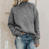 Madeleine | Pull femme élégant à col rond en maille