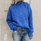 Madeleine | Pull femme élégant à col rond en maille