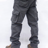Quentin | Pantalon cargo décontracté à poches multiples pour extérieur
