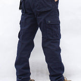 Quentin | Pantalon cargo décontracté à poches multiples pour extérieur