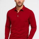 Sébastien | Polo Homme Slim Fit à Manches Longues