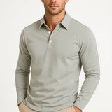 Sébastien | Polo Homme Slim Fit à Manches Longues