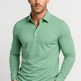 Sébastien | Polo Homme Slim Fit à Manches Longues
