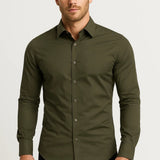 Raphaël | Chemise Slim Fit Homme à Manches Longues Élégante