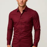 Raphaël | Chemise Slim Fit Homme à Manches Longues Élégante