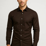 Raphaël | Chemise Slim Fit Homme à Manches Longues Élégante