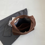 Pauline | Sac hobo en daim pour femme format spacieux